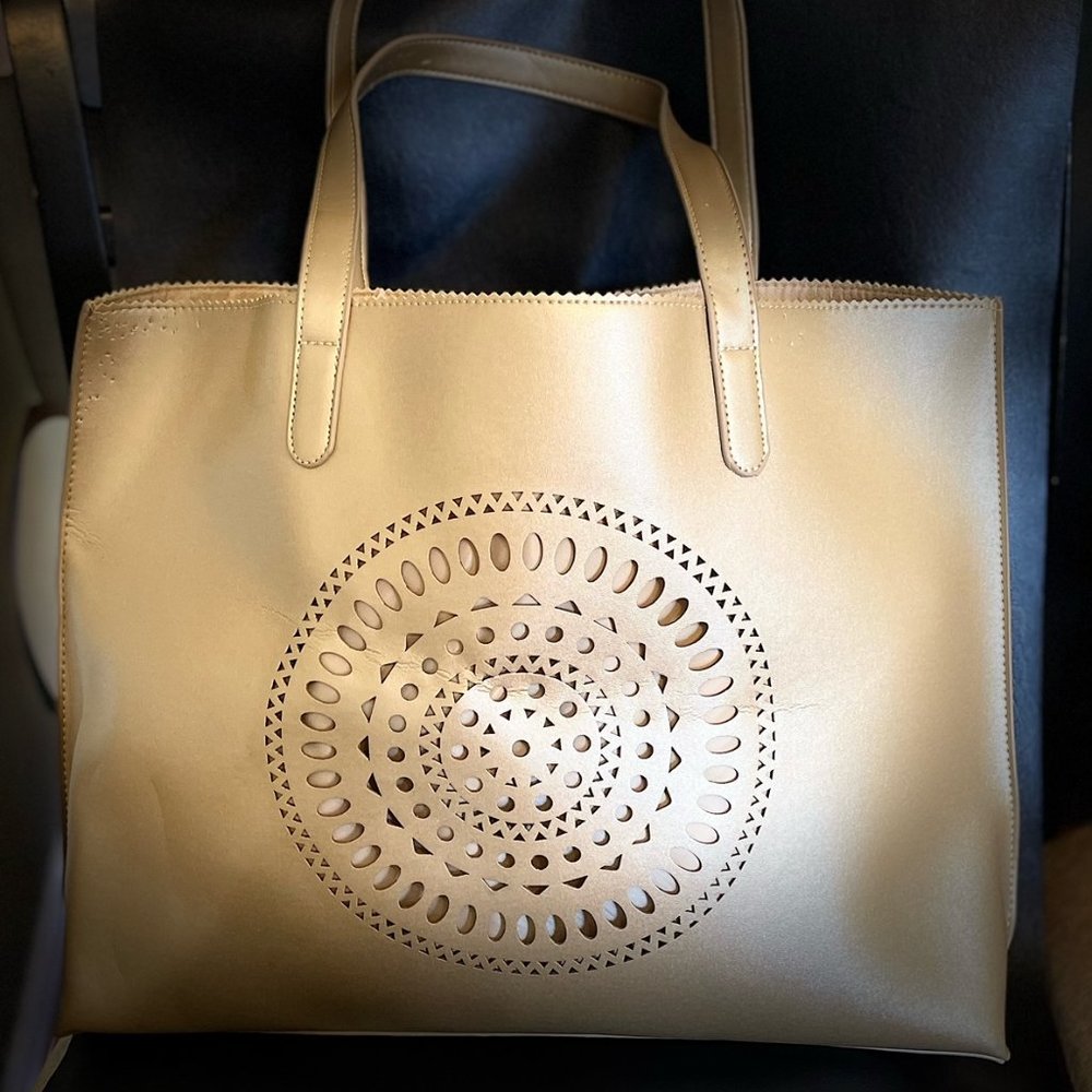 Neiman Marcus Gold Tote Bag